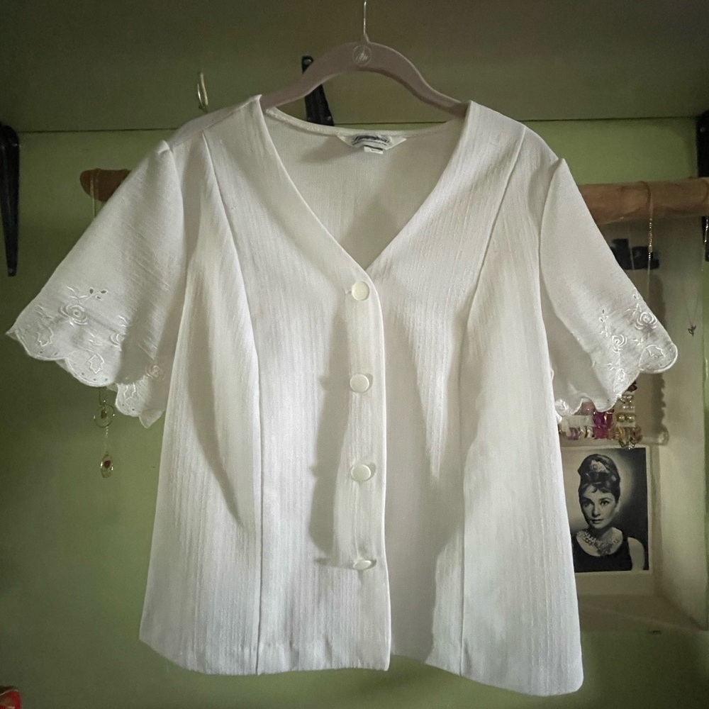 Lady Blair Embroidered Blouse – Vintage Cottagecore Beauty